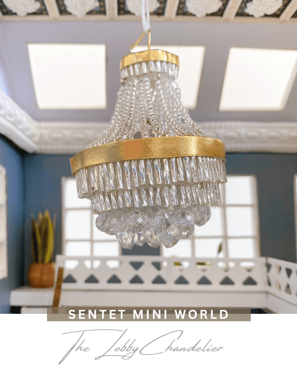 DIY Miniature Chandelier: From Dreamy Lobby to Dollhouse Delight (with&nbsp;Video!)